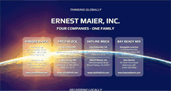 Desktop Screenshot of ernestmaier.com